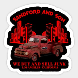 Car lagend city sanford Sticker